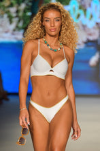LULI CHIC - Underwire Top & High Leg Brazilian Bottom • White Runway