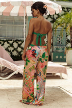 LULI CHIC - Luxe Stitch Free Form Bandeau Top & Elastic Waistband Pant • Palma