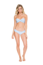 COSITA BUENA - Fama Multi Way Underwire Bandeau & Scrunch Side Full Bottom • Cielo