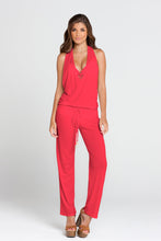COSITA BUENA - T Back Long Jumpsuit • Bombshell Red