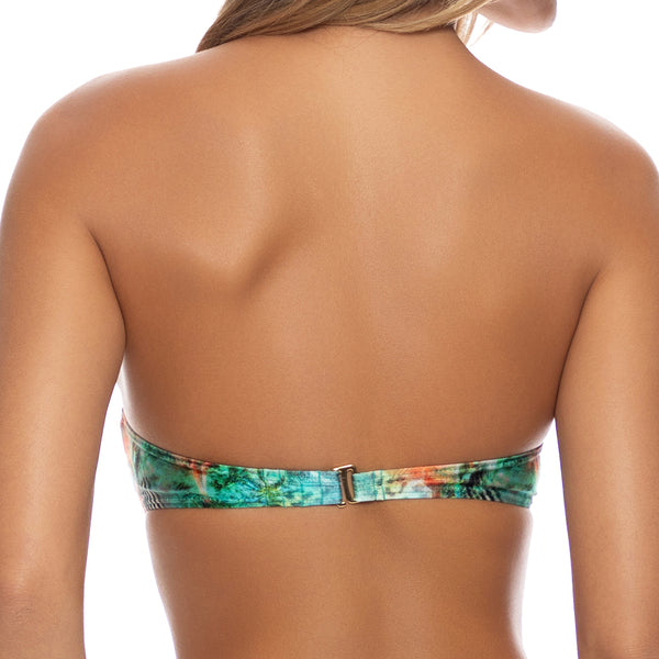 MIAMI NICE - Underwire Push Up Bandeau Top