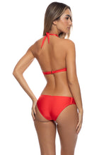 PINEAPPLE FIELDS - Weave Underwire Top & Full Bottom • Luli Red
