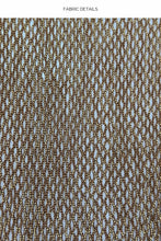 SUNSHINE ADDICT - Short Caftan • Brown | Gold