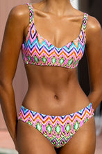 MIAMI SORBET - Underwire Tank Top & Seamless Full Ruched Back Bottom • Multicolor