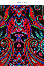 QUE LINDA - Wavy Luxe Stitch Scoop Neck Drawstring Top & Wavy Luxe Stitch High Leg Brazilian Bottom • Multicolor