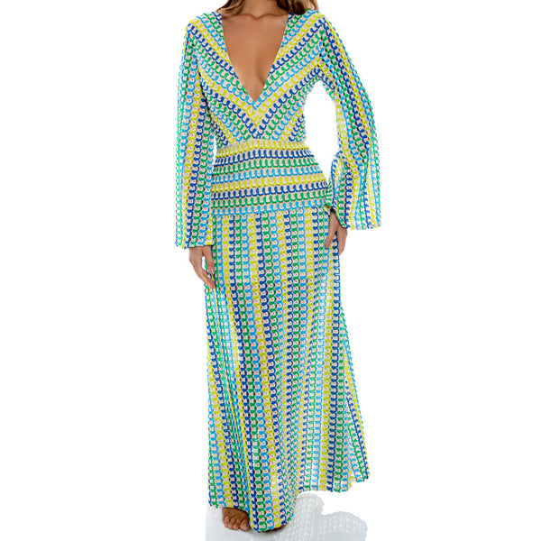 ISLAND BLUES - Long Dress