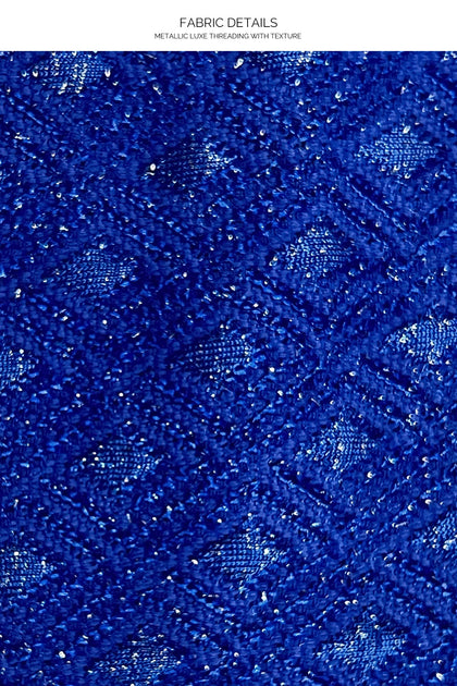 BRILLA - Underwire Tank Top & Seamless Full Tie Side Bottom • Electric Blue