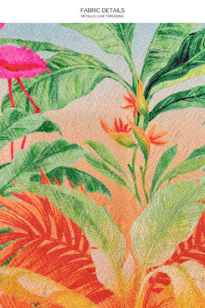 PALM BREEZE - Ring Tank Top & Mini Skirt • Multicolor