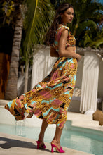 MIAMI DAYDREAM Halter Cut-Out Maxi Dress Luli Fama EU MIAMI DAYDREAM Halter Cut-Out Maxi Dress Luli Fama EU
