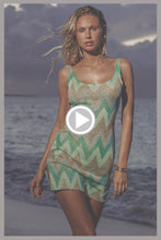 QUEEN LULI - Tank Dress • Multi Green