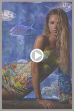 LA COSTA - One Shoulder Sleeve Adjustable Side Dress • Multicolor