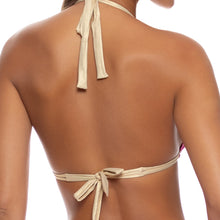SAIL ON - Braided Triangle Halter Top