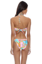 SHE'S CUTE - Ring Drawstring Bandeau Top & Ring V Front Moderate Bottom • Multicolor