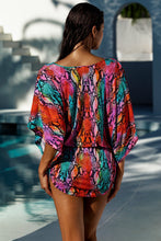 ELECTRIC SKIN - Cabana V Neck Dress • Multicolor