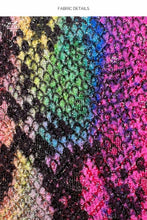 ELECTRIC SKIN - Tank Dress • Multi Neon