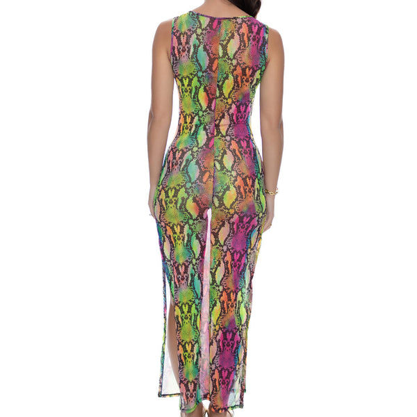 ELECTRIC SKIN - Maxi Tank Dress