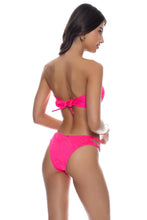 CANDY COATED - Bandeau Buckle Top & Side Cut Out Rings Moderate Bottom • Pink Sugar