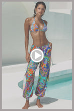 IN THE GROOVE - Reversible Triangle Halter & Jogger Pant • Multicolor