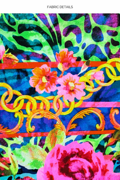 WILD BLOOMS - Halter Jumpsuit • Multicolor