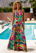 WILD BLOOMS - Convertible Maxi Dress • Multicolor