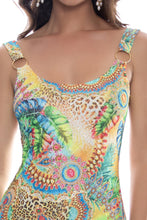 SUN STONES - Bodycon Tank Mini Dress • Multicolor