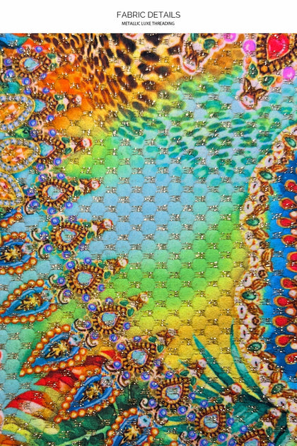 SUN STONES - Strappy Sides Bodysuit • Multicolor