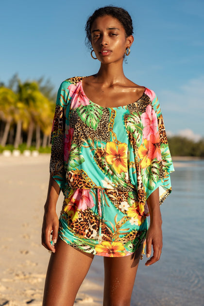 VISIONS OF PARADISE - South Beach Dress • Multicolor