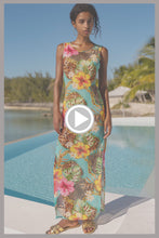 VISIONS OF PARADISE - Maxi Tank Dress • Multicolor