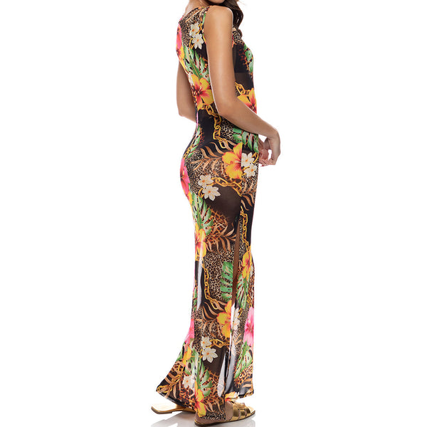 VISIONS OF PARADISE - Maxi Tank Dress