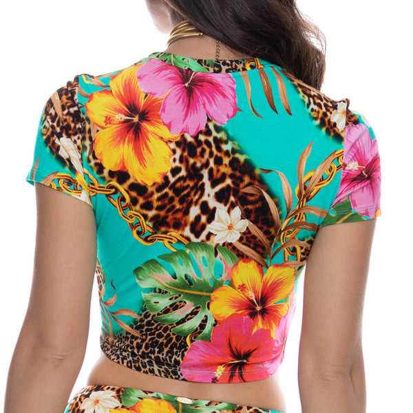 VISIONS OF PARADISE - Crop Top