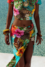 VISIONS OF PARADISE - Crop Top & Chain Skirt • Multicolor