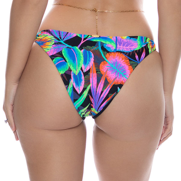 NEON NIGHTS - Knotted Cut Out Moderate Bottom