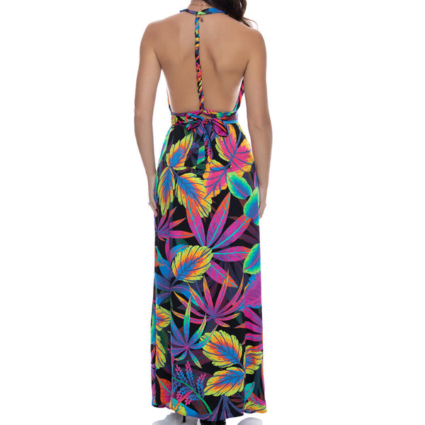 NEON NIGHTS - Convertible Maxi Dress