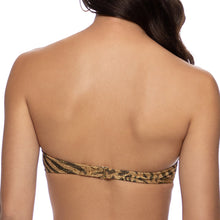 SAFARI SUNSETS - Underwire Push Up Bandeau Top