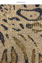 SAFARI SUNSETS - Cross Back Long Dress • Multicolor