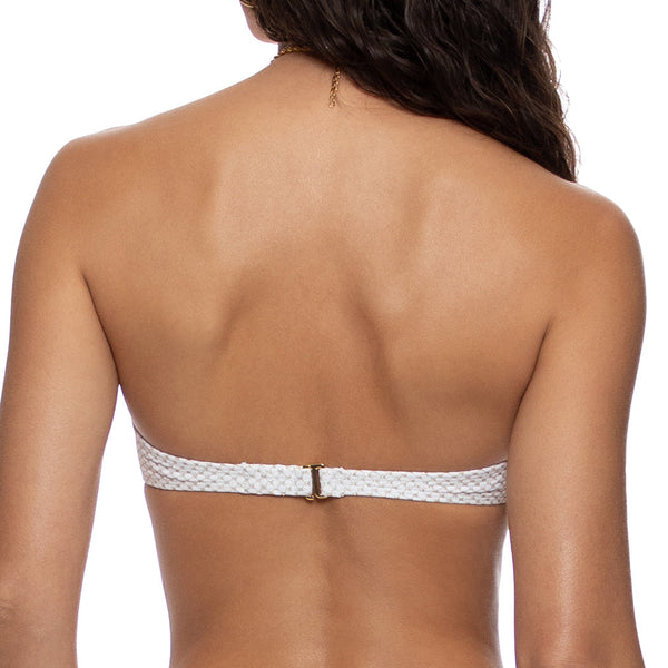 SUNKISS GLOW - Underwire Push Up Bandeau Top