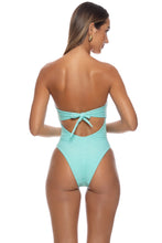 SUNKISS GLOW - Cut Out One Piece • Aqua