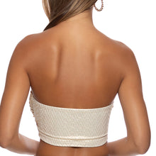 LIQUID VOLTAGE - Double Loop Bandeau Crop Top