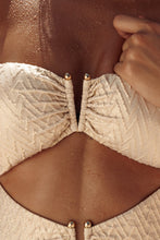 LIQUID VOLTAGE - Cut Out One Piece • Gold