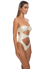 LIQUID VOLTAGE - Cut Out One Piece • Gold