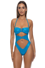LIQUID VOLTAGE - Cut Out One Piece • Blue