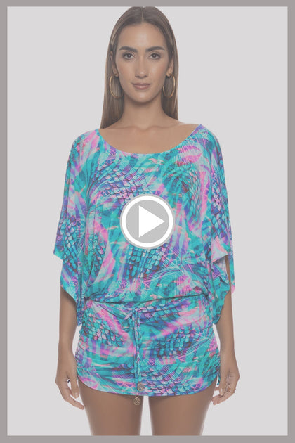 ENCHANTED MIRAGE - South Beach Dress • Multicolor