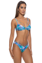 ENCHANTED MIRAGE - Bralette Ring Top & Ring Moderate Bottom • Multicolor