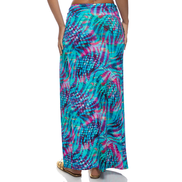 ENCHANTED MIRAGE - Twist Front Skirt