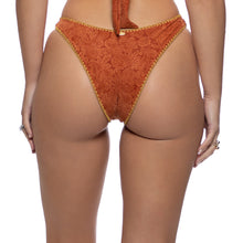 BUNGALOW BABE - Luxe Stitch High Leg Brazilian Bottom