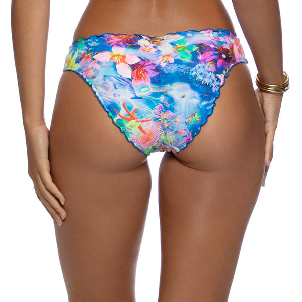 UNDERWATER DREAMING - Seamless Full Ruched Back Bottom