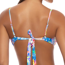 UNDERWATER DREAMING - Ruched Tank Bra Top