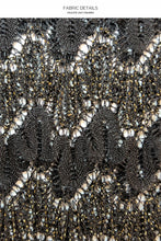 MIDNIGHT CURRENTS - Short Caftan • Black