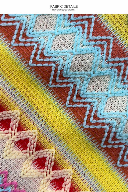 HIGH NOON HEAT - Triangle Top & Moderated Bottom • Multicolor