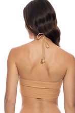 HIGH NOON HEAT - Halter Ring Cropped Top & Scrunched Up Mini Skirt • Multicolor